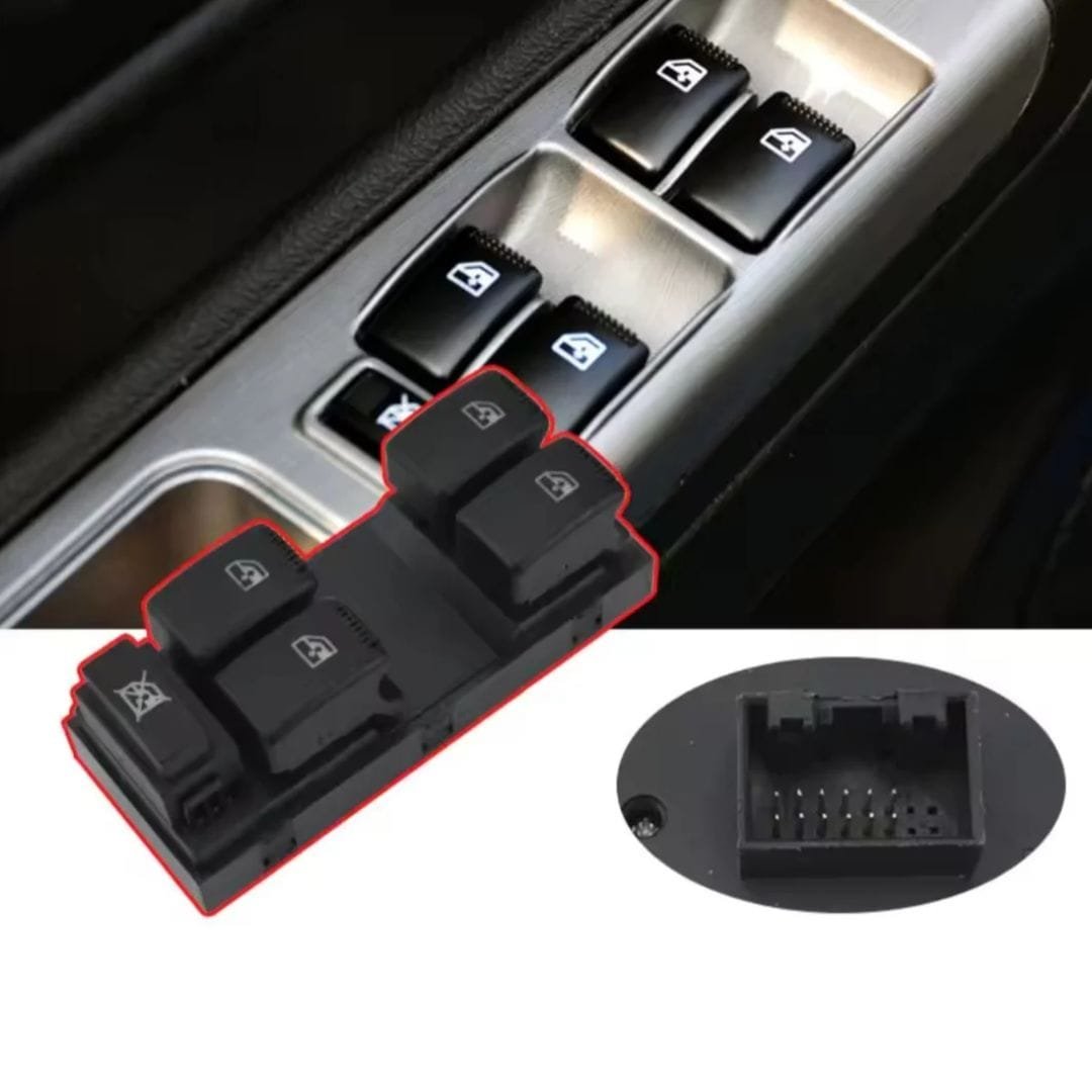 Botonera de Elevalunas Geely Ck – Control Maestro 4 Ventanas | Puerta del Conductor - Imagen 2