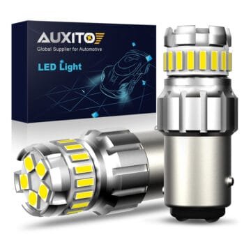 Bombillas LED AUXITO 1157 doble filamento (BAY15D) 6500K Canbus 1200LM - (2 Unidades) -GX-1157-4